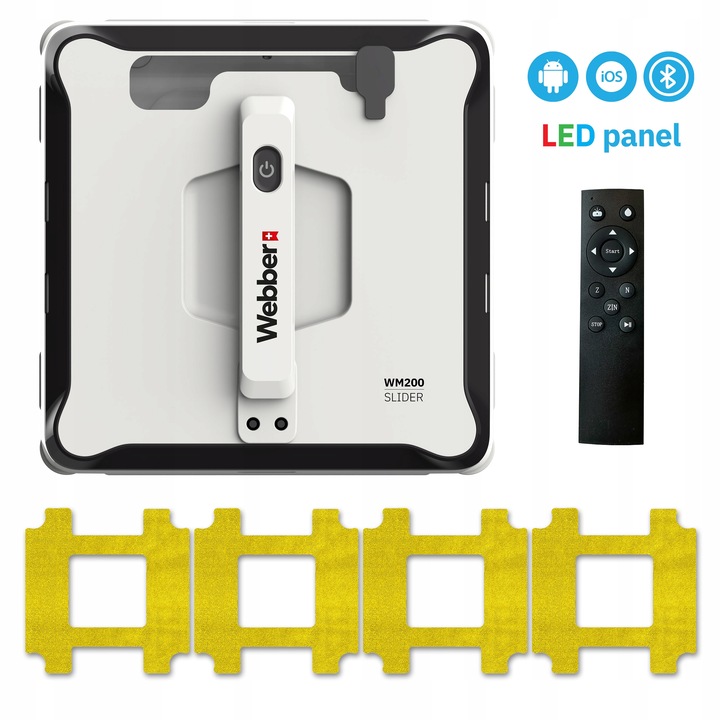 Myjka automatyczna ROBOT DO MYCIA OKIEN WiFi PILOT WM 200 Webber