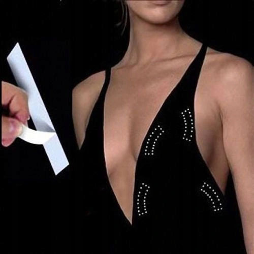 TAŚMA transparentna STYLIZACJI UBRAŃ sukien biust