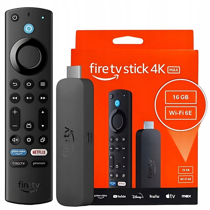 Przystawka Smart TV Amazon Fire TV Stick 4K MAX Chromecast ULTRA HD