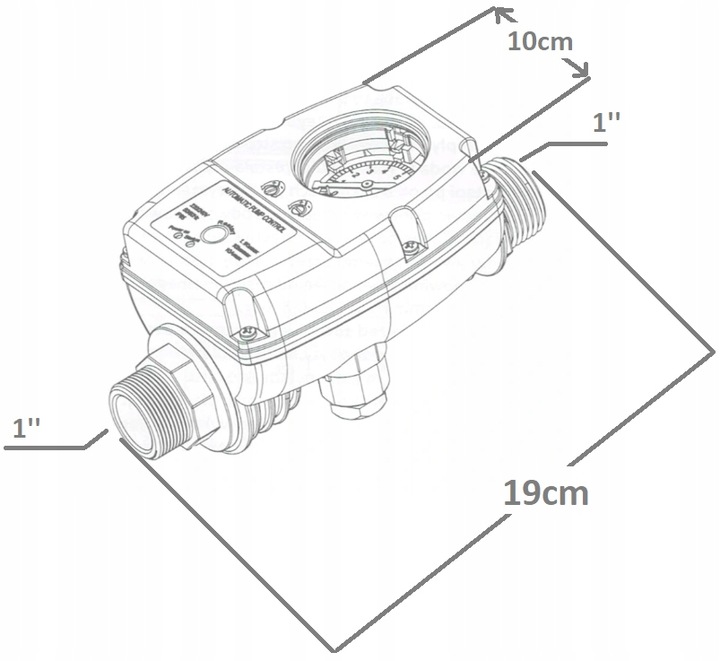 WŁĄCZNIK WYŁĄCZNIK CIŚNIENIOWY STEROWNIK AUTOMATYCZNY SUCHOBIEG PC-59 POMPY