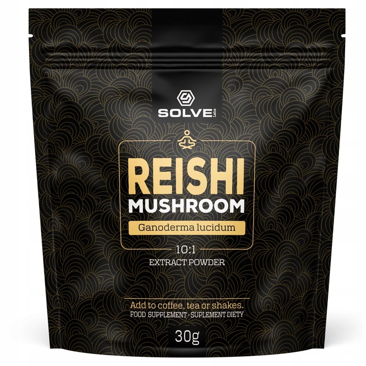 Reishi Ganoderma lucidum 30G SOLVE LABS Ekstrakt