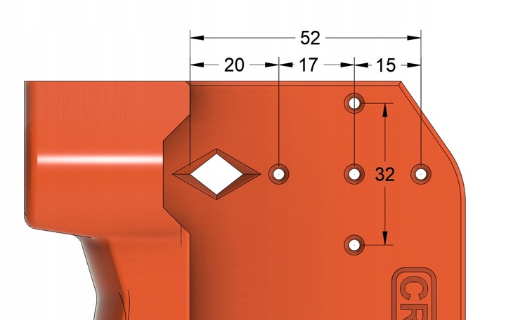 SZABLON DO WIERCENIA WZORNIK ZNACZNIK BLUM BLUMOTION TIP-ON AVENTOS