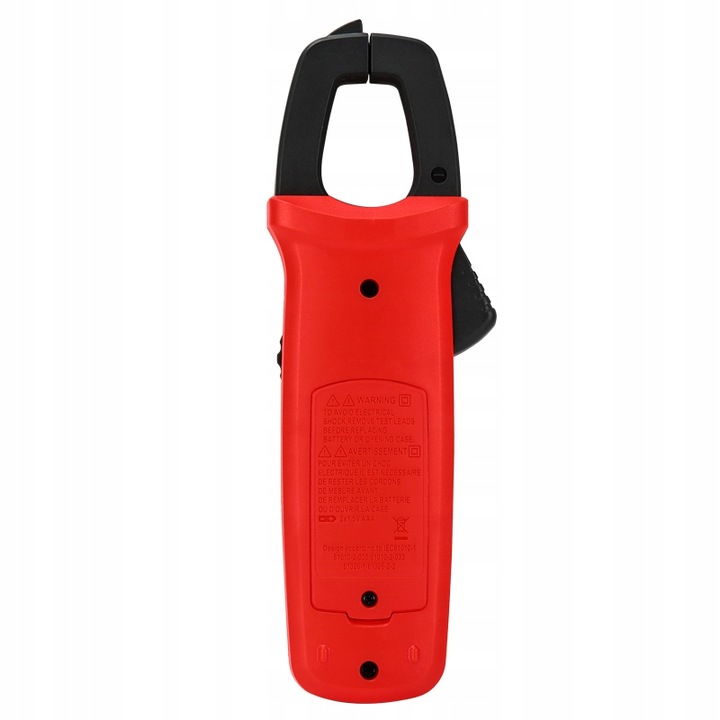 MULTIMETR MIERNIK CĘGOWY TESTER NAPIĘCIA PRĄDU LCD ZESTAW 400A UT203+