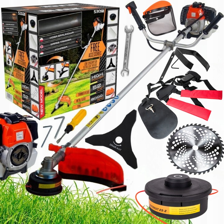 KOSA SPALINOWA 6,1KM KOSIARKA PODKASZARKA