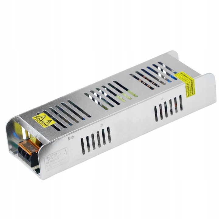 ZASILACZ LED 250W 12V TRANSFORMATOR MODUŁOWY SLIM 20A IP20 DO TAŚM OPRAW
