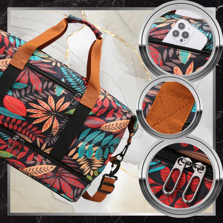 Torba BAGAŻ 33 l Do Samolotu PODRÓŻNA Na Siłownię Podręczny Wodoodporna