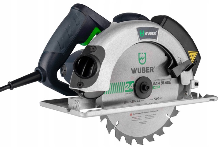 PIŁA TARCZOWA PRZECINARKA PILARKA RĘCZNA DO DREWNA Z LASEREM 2400 W