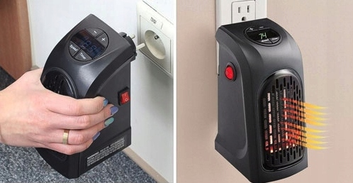 MOCNY MINI GRZEJNIK ELEKTRYCZNY FARELKA DO KONTAKTU HEATER 400W