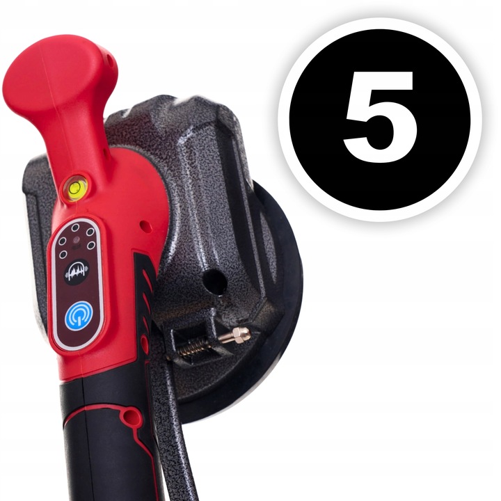 PRZYSSAWKA WIBRUJĄCA DO PŁYTEK WIBRATOR DO POZIOMOWANIA 2xAKU MOCNA