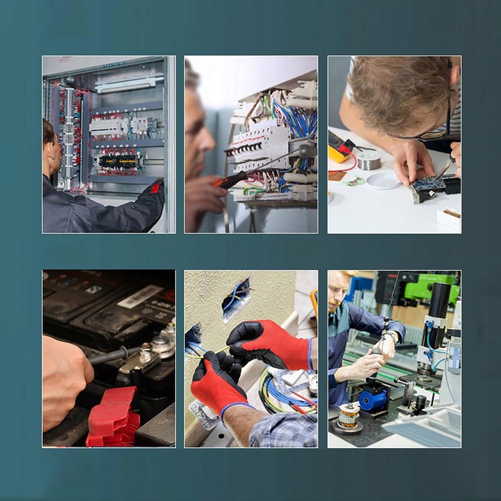 MULTIMETR MIERNIK CYFROWY PRĄDU LCD TEMPERATURY UNIWERSALNY TESTER