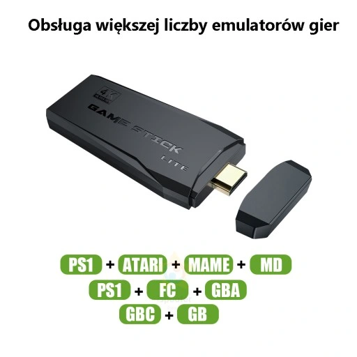 GRA 4K TELEWIZYJNA KONSOLA RETRO+2 PADY+20000 GRY