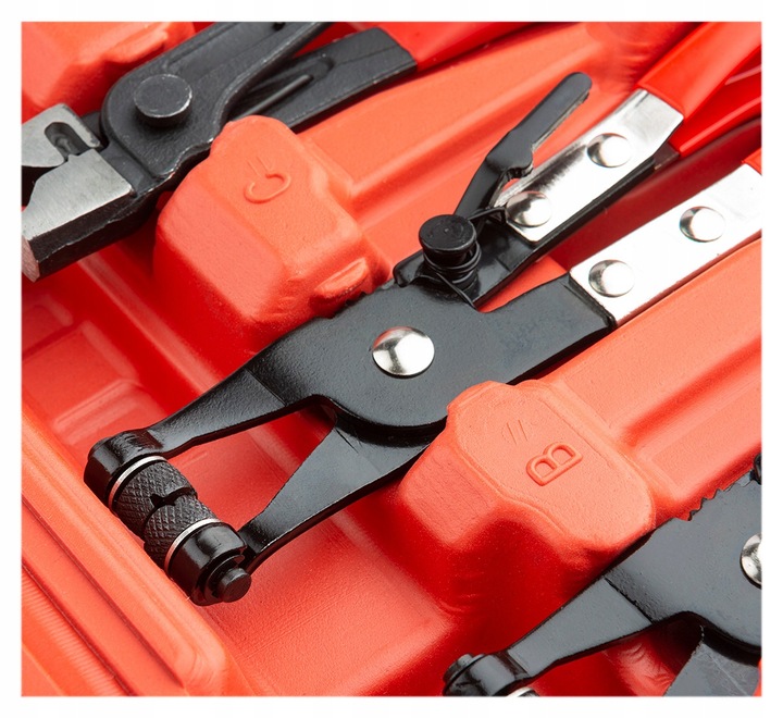 Szczypce do przewodów 9 elementów w walizce REDATS