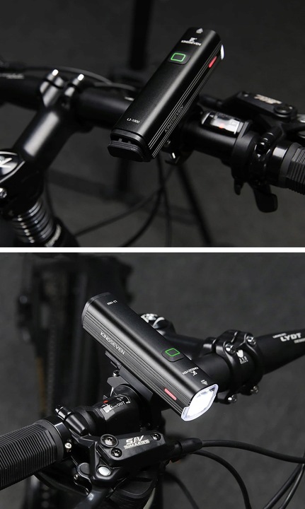 Mocna Lampka ROWEROWA Światło LED przód 1000lm latarka 4800mAh ROWER