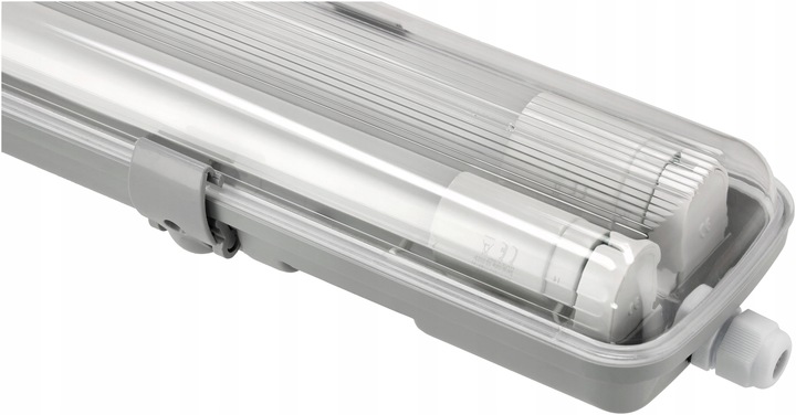 Oprawa Hermetyczna 60cm +2x Świetlówka LED Tuby Do Garażu Warsztatu