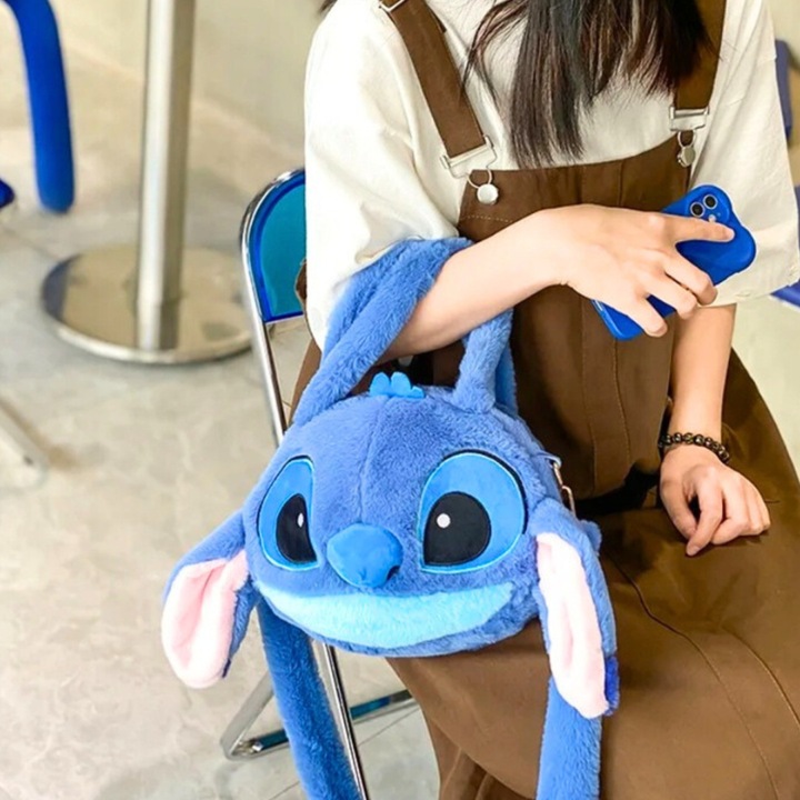 TOREBKA TORBA STITCH STICH NA RAMIĘ PLUSZOWA MASKOTKA PLUSZOWA