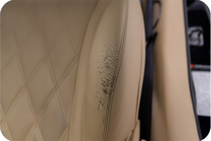 Szpachla wypełniacz do skóry renowacji tapicerki skórzanej 50ml CZARNA