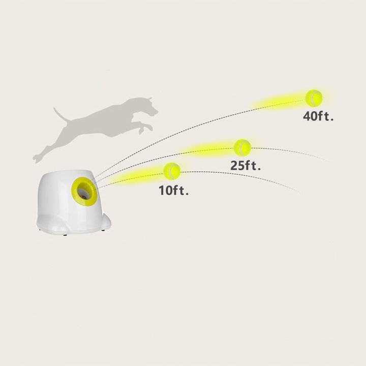 BOT WYRZUTNIA PIŁEK DLA PSA