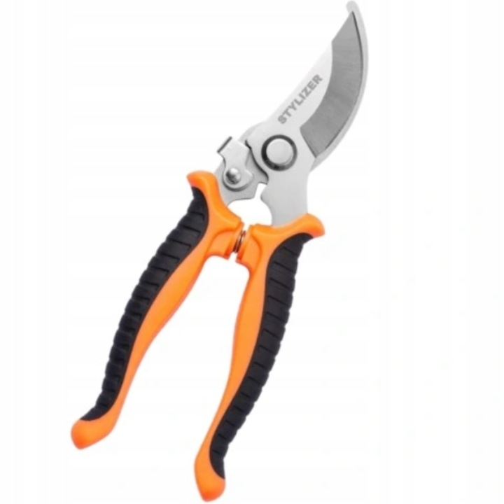 Sekator ogrodowy Ręczny do Pędów krzewów kwiatów OSTRY mocny STAL