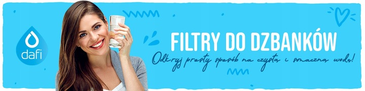 Filtry do wody wkłady do dzbanka Dafi Classic Mg+ z magnezem 6 szt.