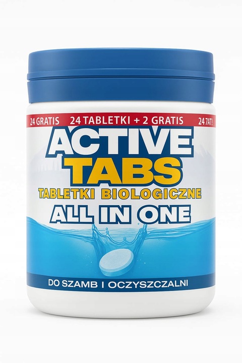 TABLETKI BAKTERIE DO SZAMBA I OCZYSZCZALNI MOCNY SKUTECZNY NAWET ZIMĄ