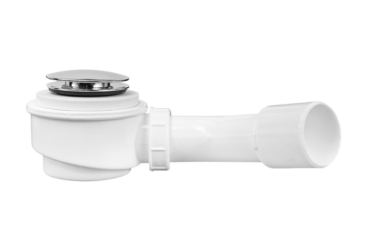 Syfon do brodzika klik klak z sitkiem - POLSKI