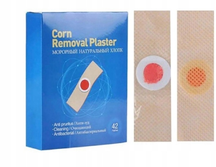 42 SZT. PLASTRY DO USUWANIA BRODAWEK ZESTAW DO BRODAWEK