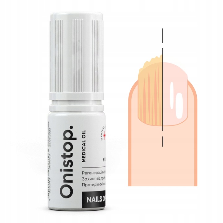 Onycholiza stop! Olejek do paznokci przeciw onycholizie NOTD Onistop 8 ml