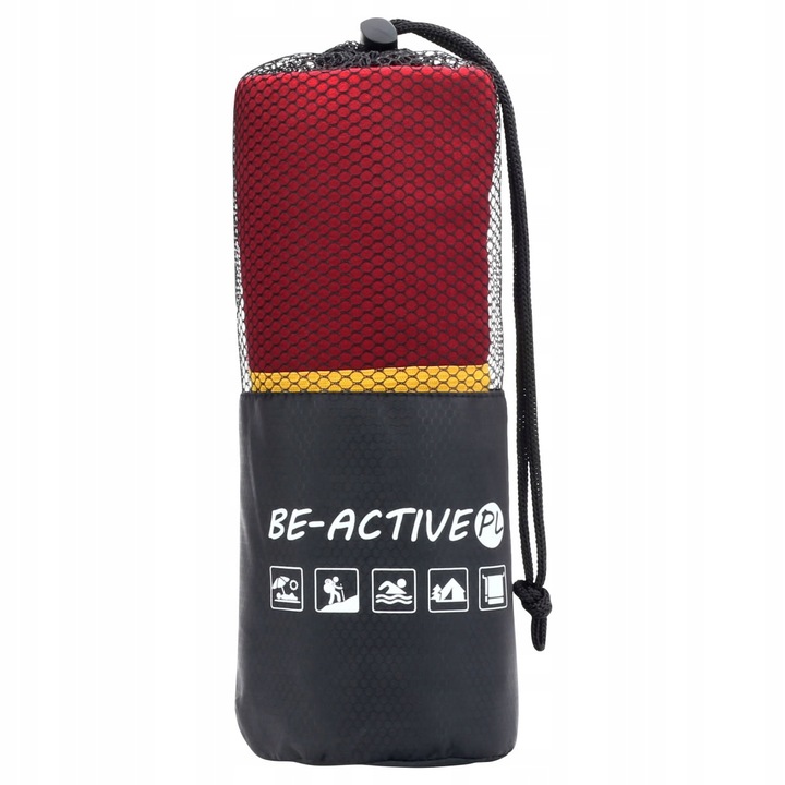 RĘCZNIK SZYBKOSCHNĄCY Z MIKROFIBRY NA BASEN SPORTOWY PLAŻOWY 130x80 DUŻY