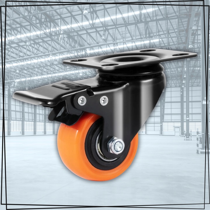 KÓŁKA OBROTOWE JEZDNE MAŁE KOŁA SKRĘTNE ZESTAW JEZDNY 4szt 300kg +