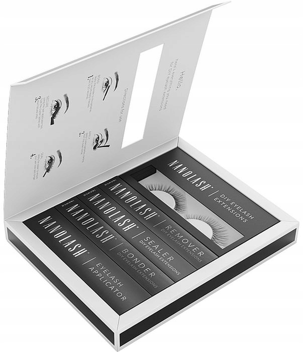 Nanolash HEARTBREAKER Rzęsy Bondingowe Zestaw do Samodzielnej Aplikacji
