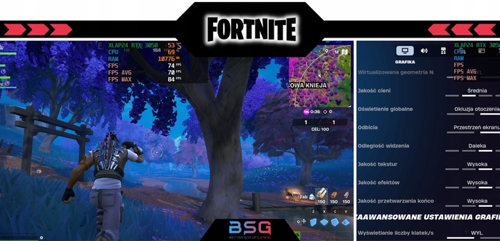 BSG Striker Komputer Gamingowy Do Gier I7 NVIDIA RTX 3050 16GB 1TBSSD Win10