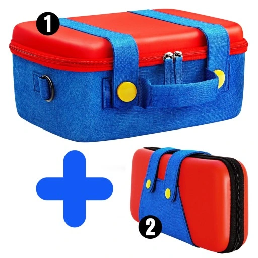 ETUI CASE WALIZKA MARIO KUFER TORBA DO NINTENDO SWITCH V1 V2 OLED 2 w 1