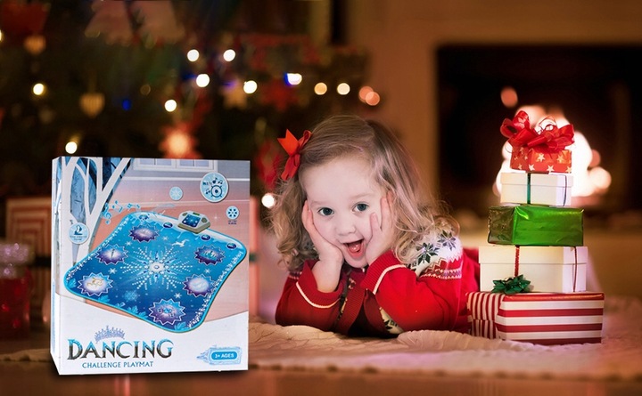 Mata Taneczna Non-Slip Z Bluetooth 5 Trybami Frozen Dla Dzieci