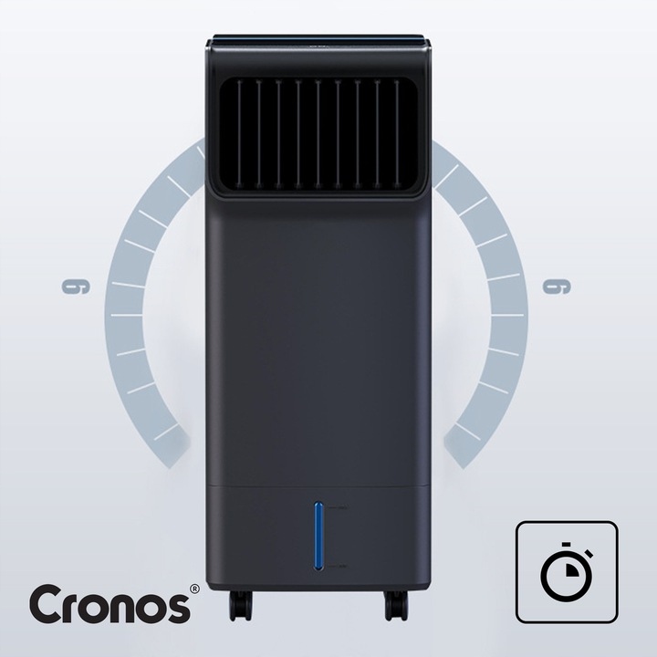 KLIMATOR KLIMATYZER PRZENOŚNY ZBIORNIK 18L 1200 m³/h CZARNY 4w1 PILOT