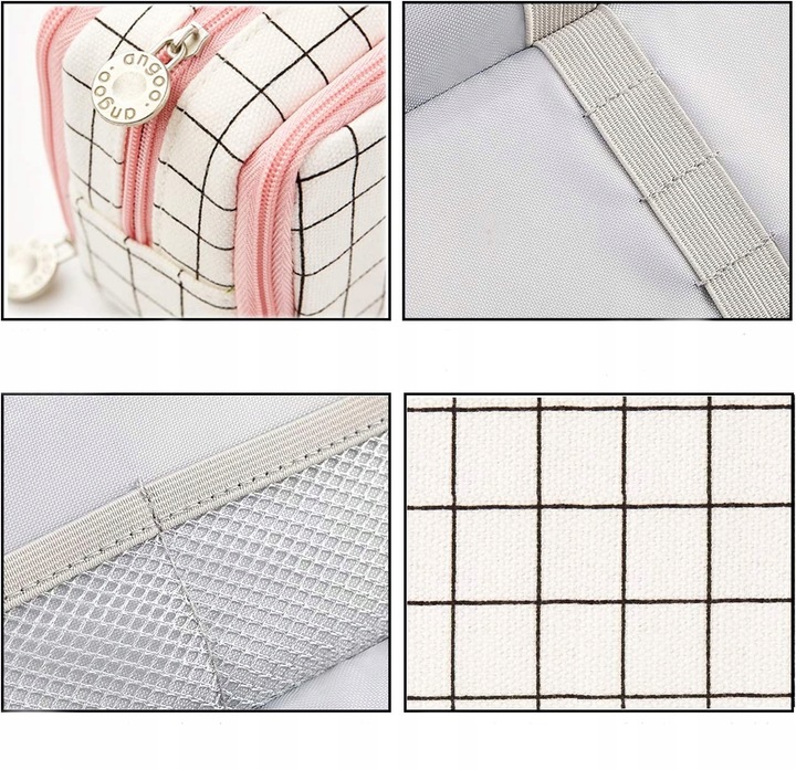 Piórnik Szkolny Duży i Pojemny Komorowy