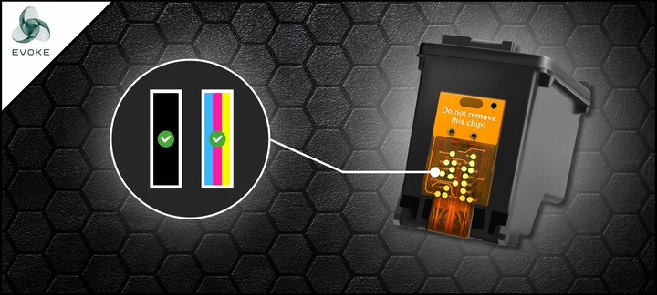 Tusz do HP 302 czarny XL + poziom tuszu | 20 ml | 5x WIĘCEJ WYDRUKÓW