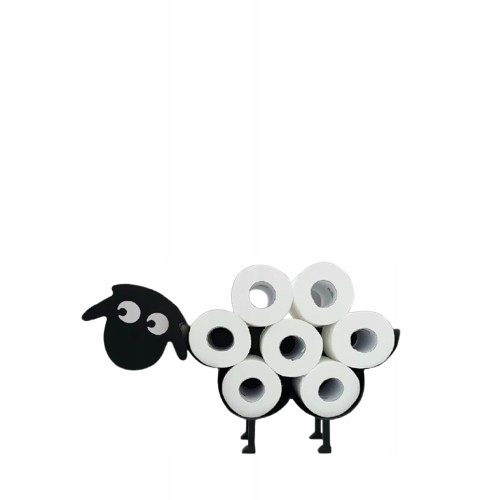 STOJAK UCHWYT STOJAK BARAN OWCA WIESZAK NA PAPIER TOALETOWY DO WC ŁAZIENKI