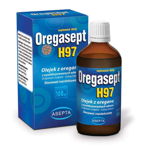 Oregasept H97 100ML olejek z oregano ASEPTA