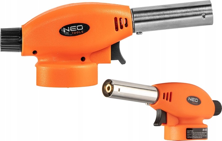 NEO PALNIK GAZOWY NAKRĘCANY DO LUTOWANIA Z ZAPŁONEM PIEZO 1,3 KW 20-025