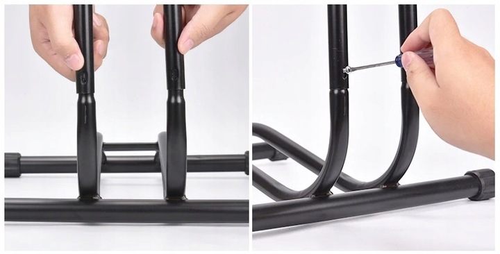 Regulowany STOJAK rowerowy 3w1 serwisowy (E058)