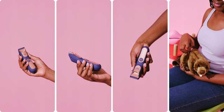 Damska Maszynka do Golenia Miejsc Intymnych Golarka do Ciała Nóg Shavy Star