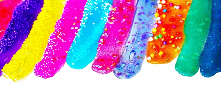 ZESTAW SLIME DO ROBIENIA GLUTÓW 7w1 kreatywny na prezent duży box gluty xxl