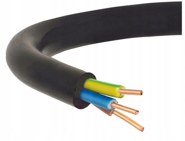 PRZEWÓD ZIEMNY YKY 3x2,5 50 METRÓW MIEDZIANY