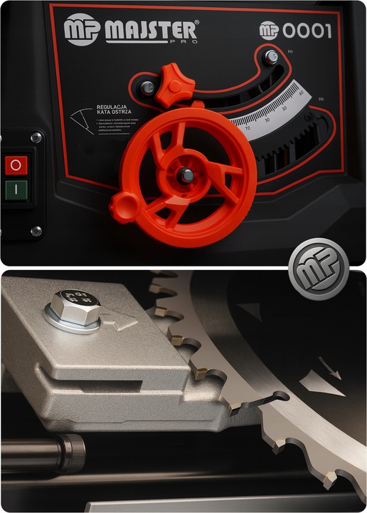 PIŁA STOŁOWA 3400W krajzega przecinarka 4-blaty tarczowa SOFT Start