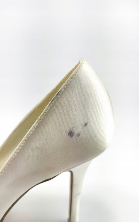 CZÓŁENKA ŚLUBNE BIAŁE 36