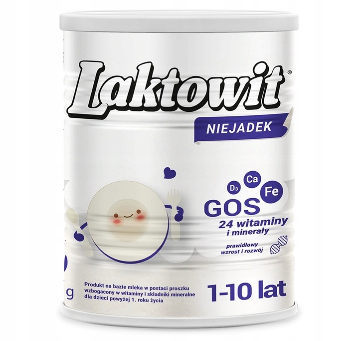 Mleko Modyfikowane Odżywcze Niejadek Laktowit 1-10 lat 400 g