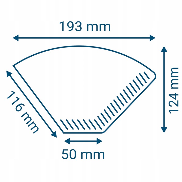 Filtry papierowe do kawy rozmiar 4 240 sztuk Wessper do ekspresu