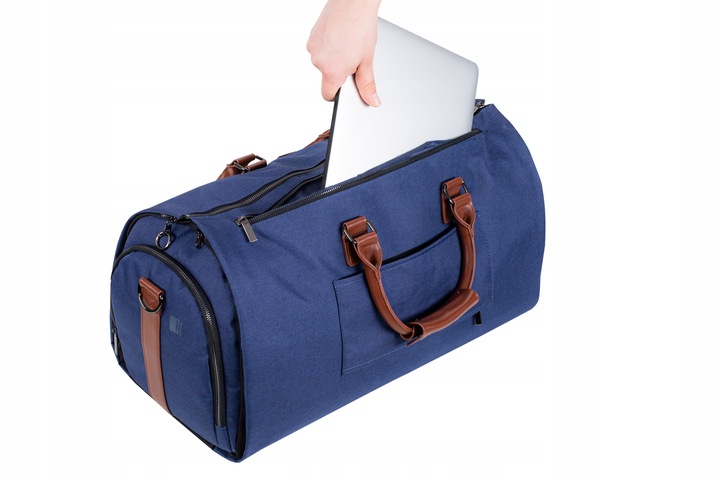 POKROWIEC na GARNITUR KOSZULE TORBA PODRÓŻNA Solidna TORBA weekendowa 2w1