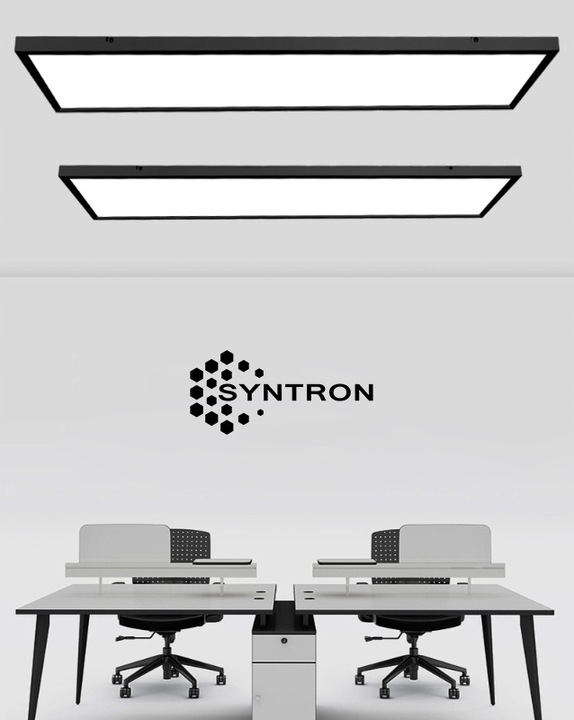 Panel LED Sufitowy NATYNKOWY 120 x 30cm Plafon 60W