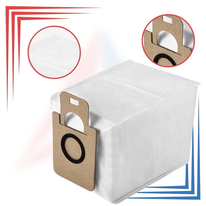 6 x WORKI do Dreame L10S Ultra L10 L20, do Xiaomi Vacuum X10 X10+ X20+